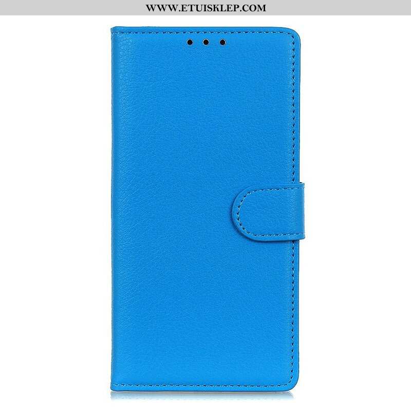 Etui Folio do Samsung Galaxy A42 5G Tekstura Liczi